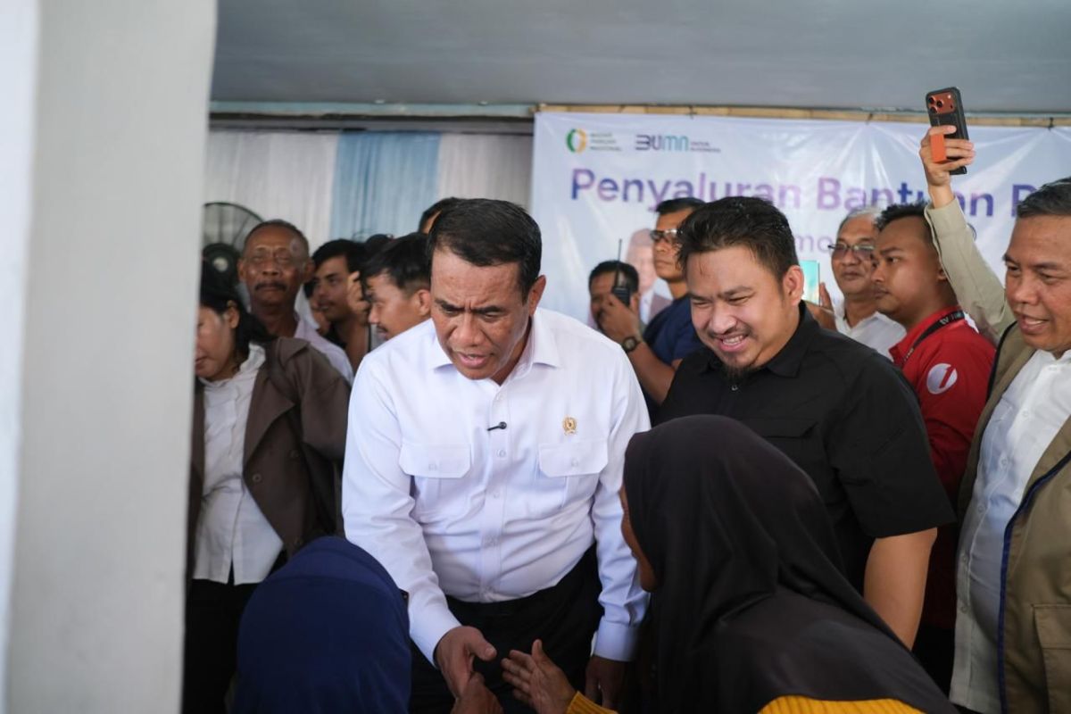 KANG REY DAMPINGI KUNJUNGAN KERJA MENTERI PERTANIAN RI DI KABUPATEN SUBANG