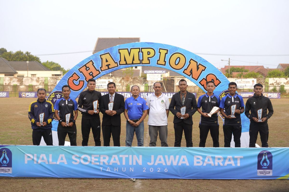 SEKDA SUBANG HADIRI PENUTUPAN PIALA SOERATIN U-13 DAN U-15 PSSI JAWA BARAT 2026