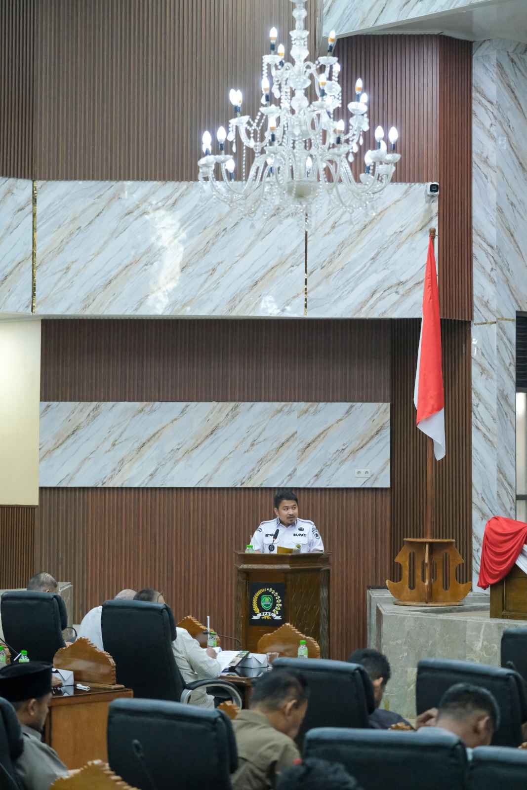 Bupati Subang Sampaikan Jawaban atas Pandangan Umum Fraksi pada Rapat Paripurna DPRD