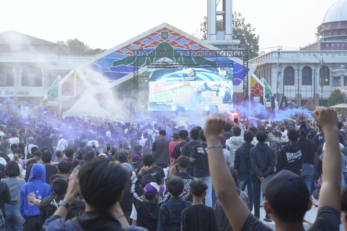 Nobar di Alun-alun, Kang Akur Imbau Bobotoh Subang Tetap Jaga Kondusivitas
