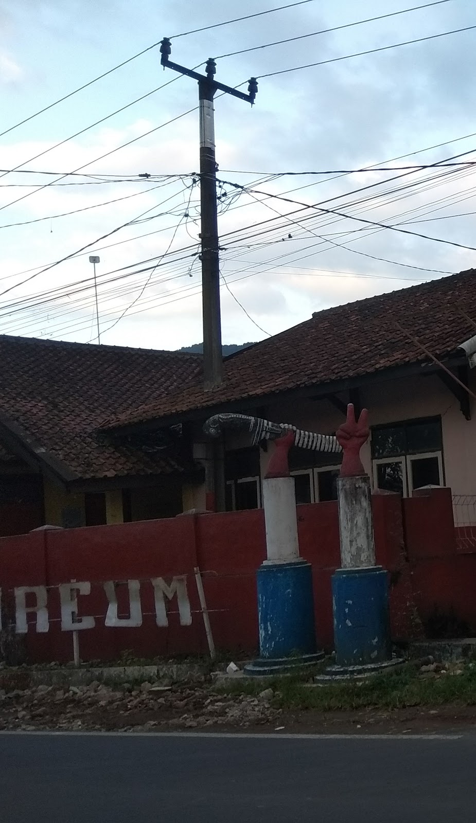 8 Titik Lampu PJU Mati Di Jalan Provinsi Desa Tanjungsiang