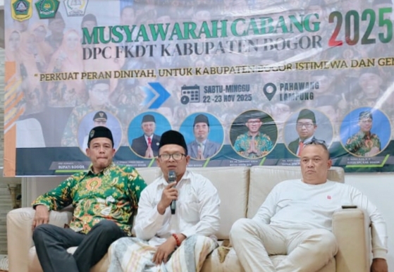 Abah Sardi Terpilih Kembali Menjadi Ketua DPC FKDT Kab. Bogor Masa Khidmat 2025-2030 Secara Aklamasi