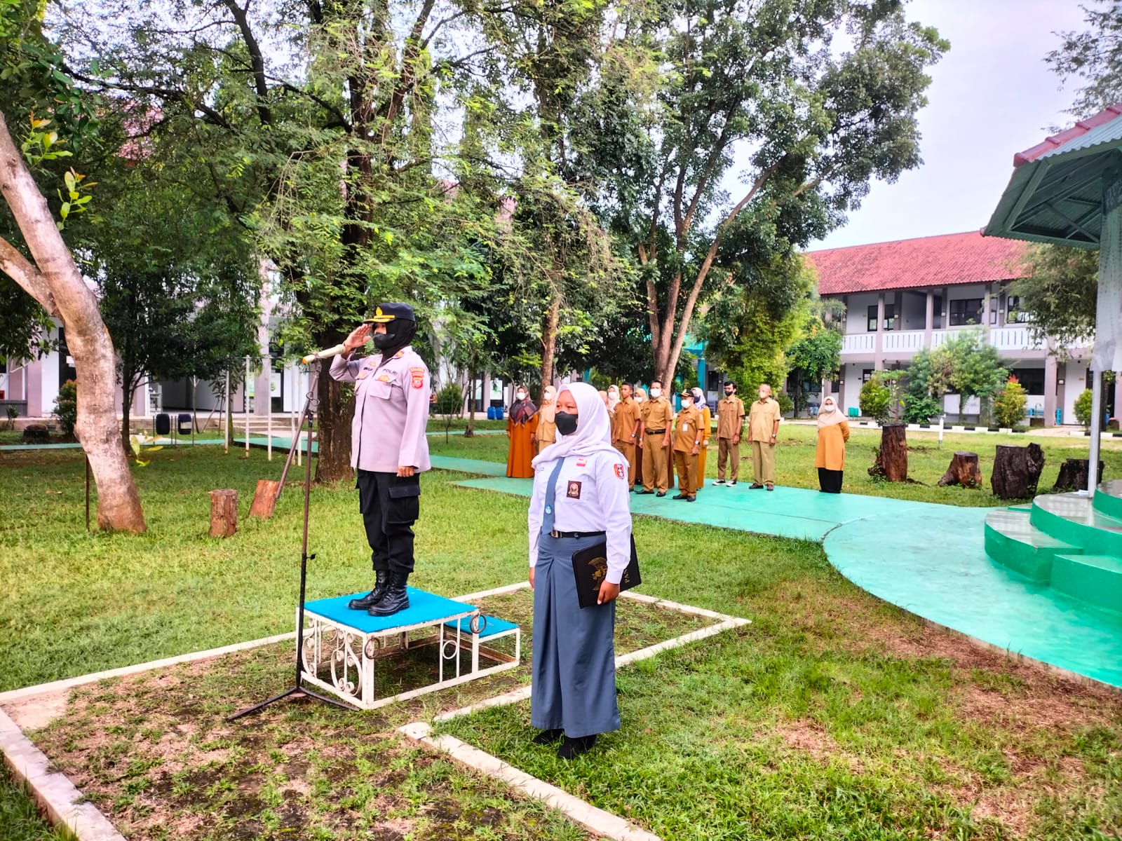 Antisipasi Tawuran Pelajar Kapolsek Subang Kota Pimpin Bimbingan Dan Penyuluhan