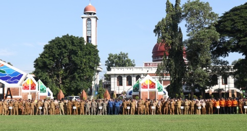 Apel Besar dan Halal Bihalal Kabupaten Subang, Dr. Imran Ajak ASN Subang Kompak dan Satu Visi