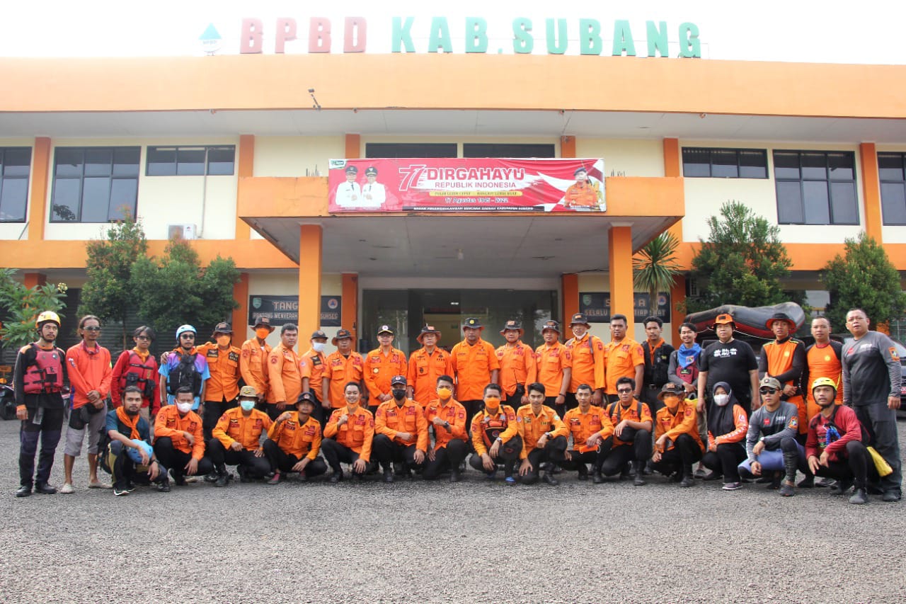Apel Pagi BPBD Subang, Kang Akur Himbau "Tetap Siaga Menghadapi Kondisi Cuaca Ekstrem