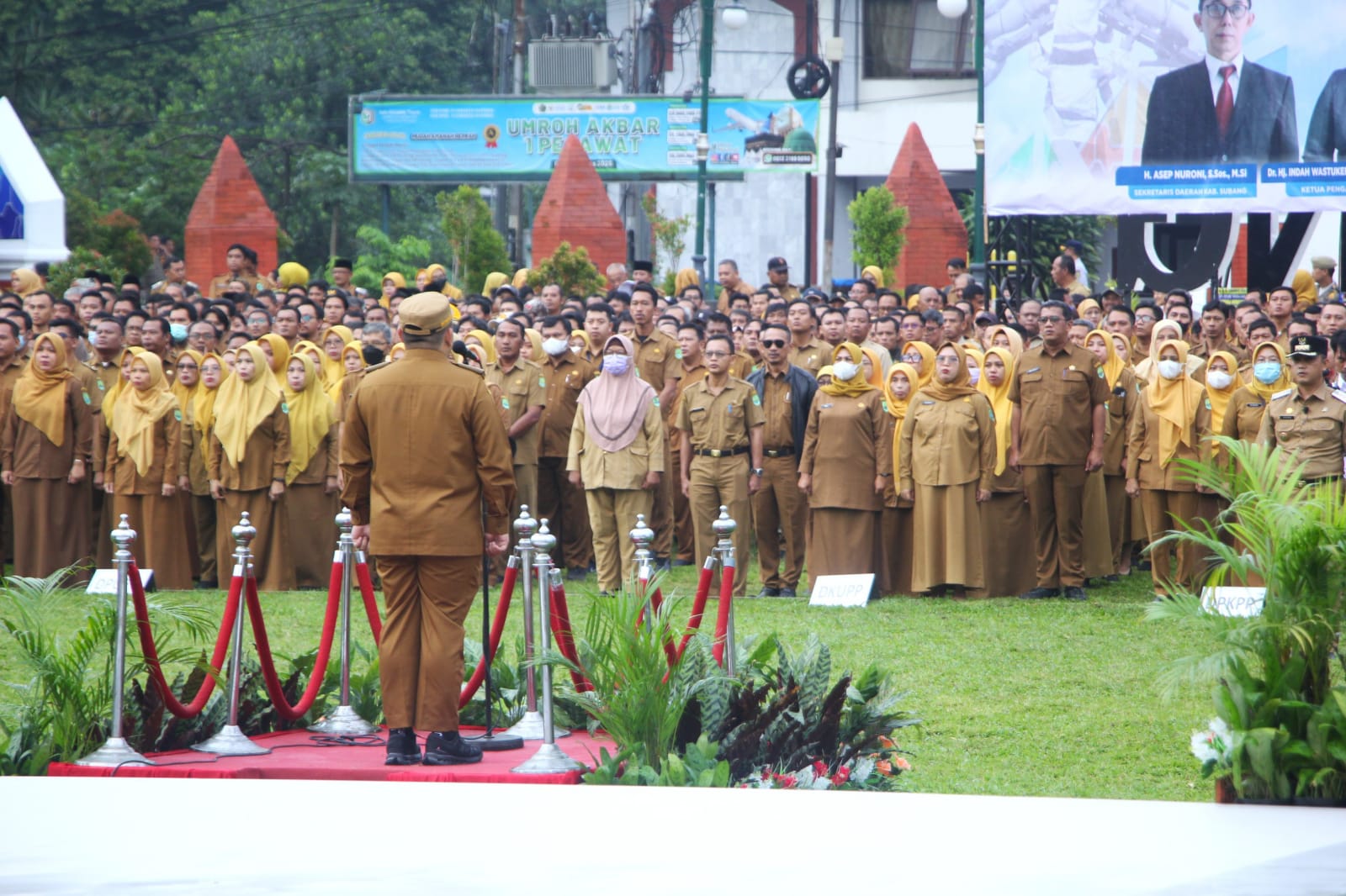 Apel Perdana Kang Rey: Awal Baru Subang, Utamakan Kemanusiaan dan Tingkatkan Pelayanan Masyarakat Subang