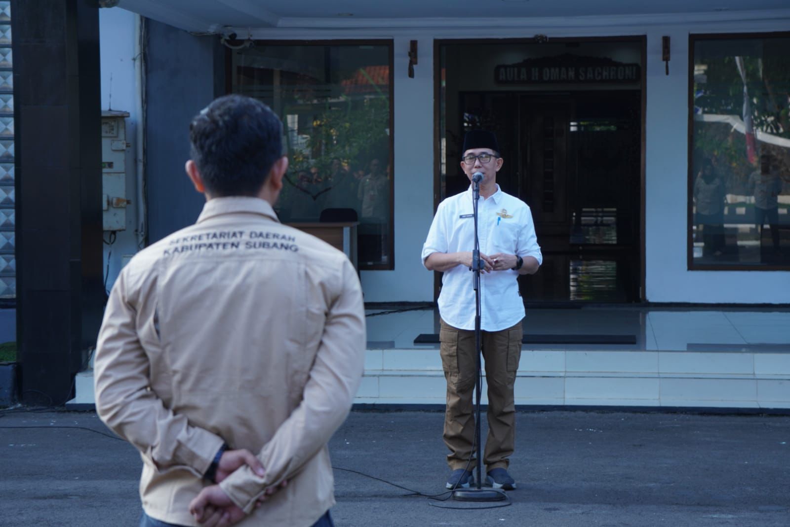 Apel Perdana Setelah Libur Lebaran, Sekda Subang Sampaikan 3 Makna Puasa