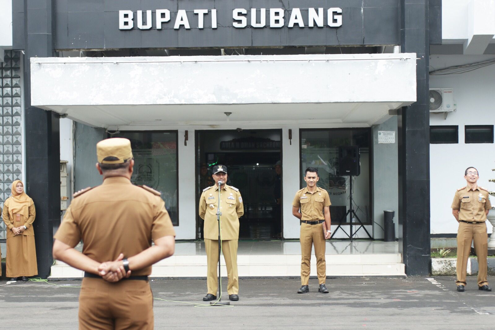 Apel pertama di Tahun 2024, Pj. Bupati Ajak Kerjasama Untuk Tingkatkan Prestasi