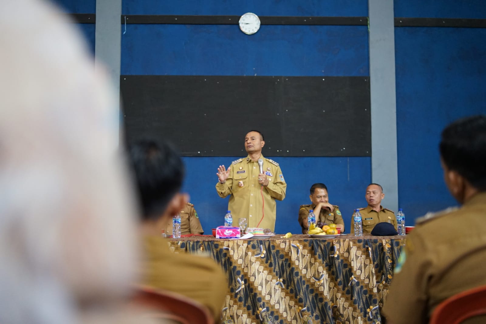 Atasi Inflasi, Pj. Bupati Tinjau Operasi Pasar Murah di Pagaden