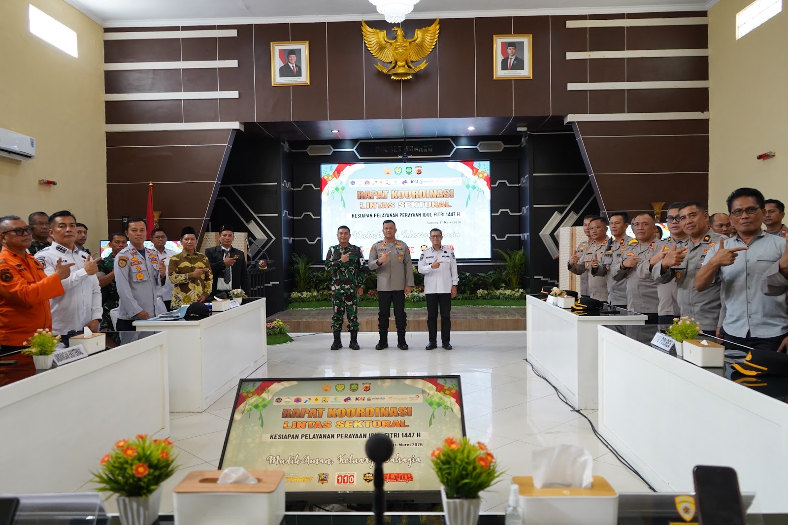 Ayo Jaga Kondusivitas Subang, Tegas Kang Akur dalam Rakor Lintas Sektoral