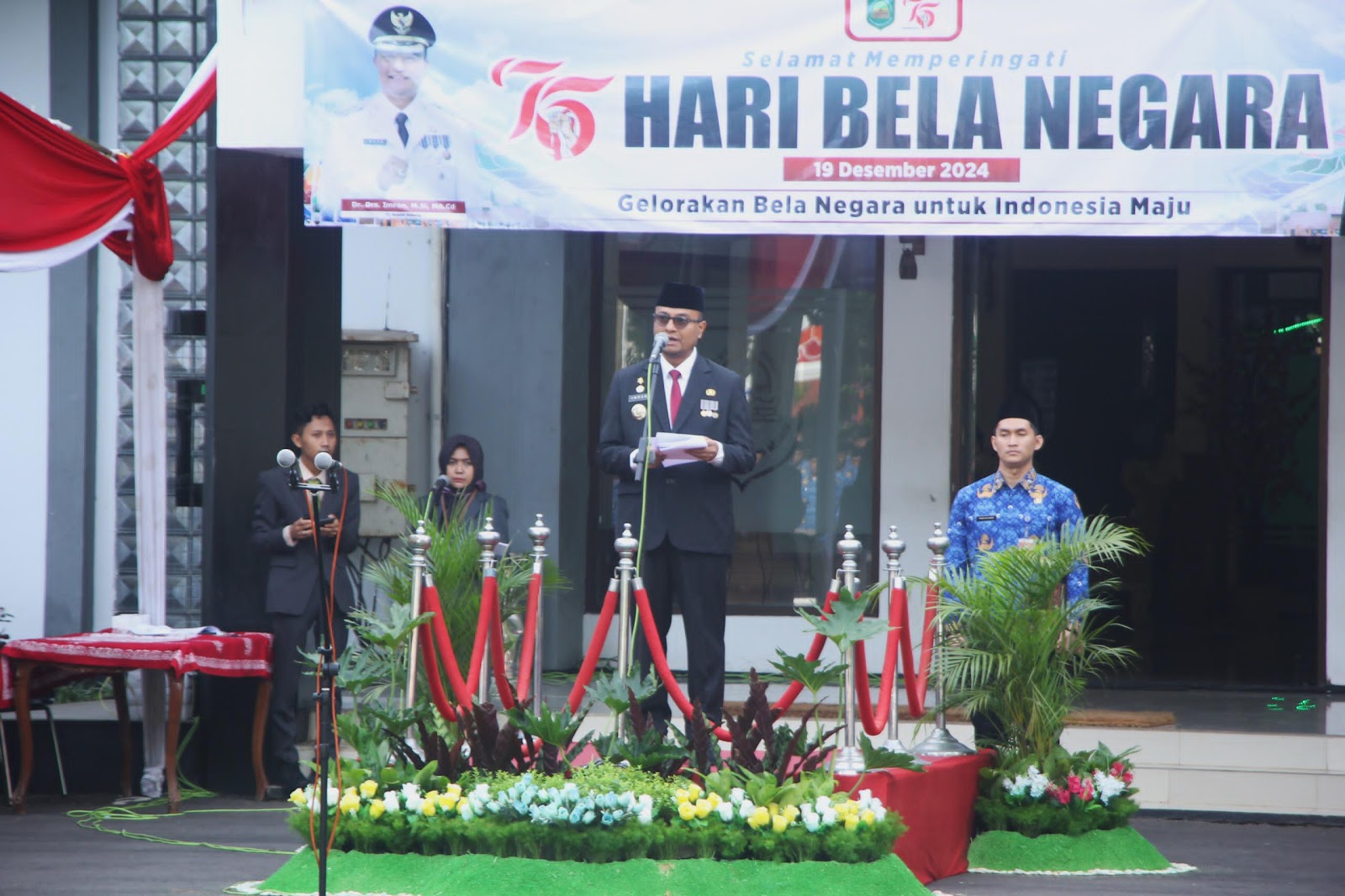 BACAKAN PIDATO PRESIDEN PRABOWO, PJ BUPATI SUBANG HARAP JADI INSPIRASI PERTAHANKAN NKRI