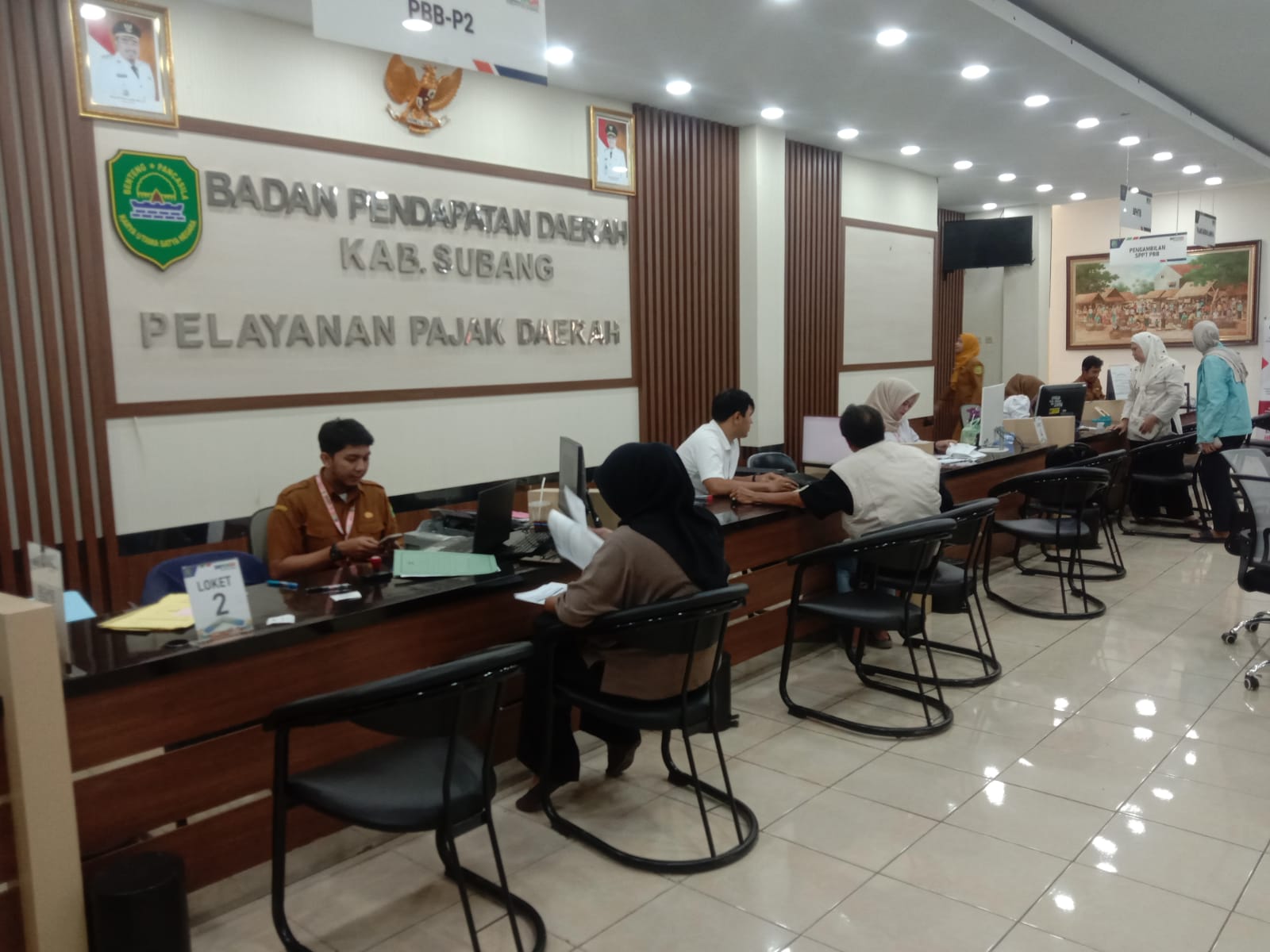 Bapenda Subang Realisasi penerimaan pajak daerah pada Semester I Tahun 2026 menunjukkan tren yang positif