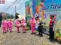 Berbagi Semangat di Ops Ketupat Lodaya 2026, Ketua Bhayangkari Cabang Subang Kunjungi Posyan simpang spa Sariater, berikan tali asih