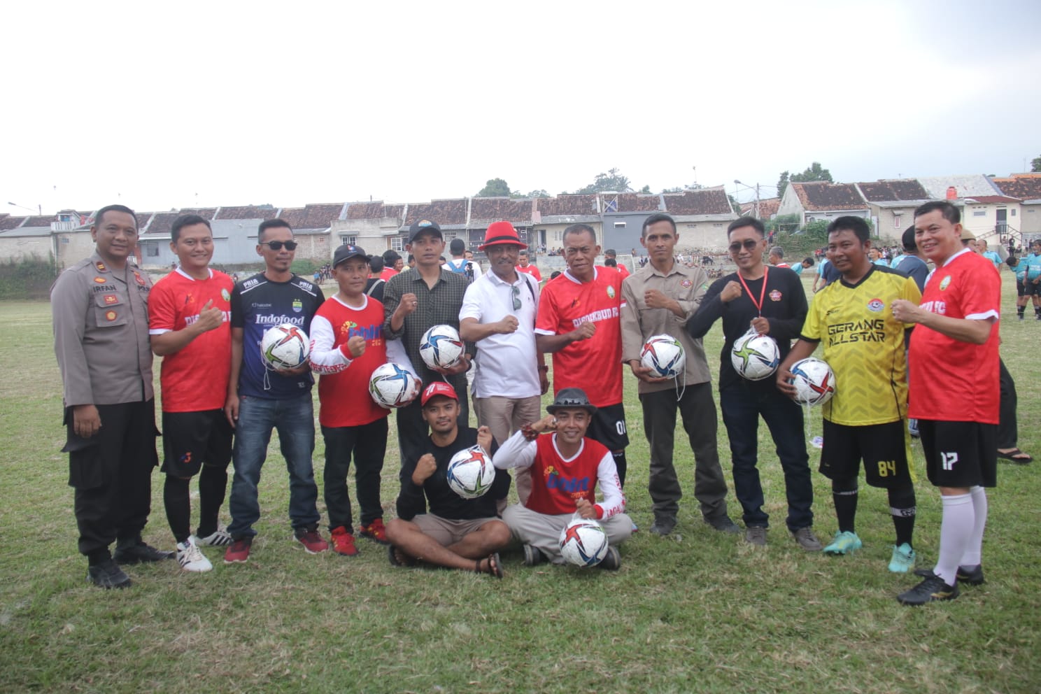 Bertanding Lawan Legenda Persib, Kang Jimat Cetak 1 Goal