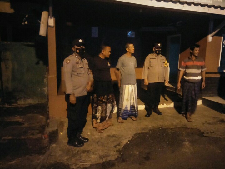 BHABIN DESA BUNIARA AIPTU DENI APRIADI SAMBANG RONDA MALAM