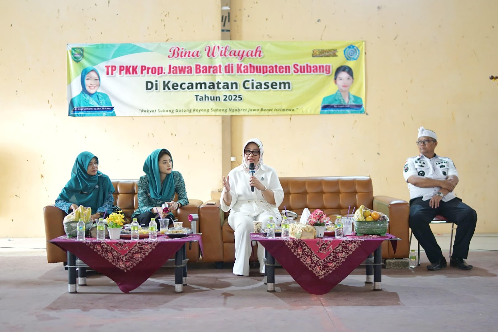 BINA WILAYAH TP PKK KABUPATEN SUBANG 2025: NY. EGA ANJANI REYNALDY TEGASKAN SINERGI DAN INSPIRASI UNTUK KESEJAHTERAAN MASYARAKAT