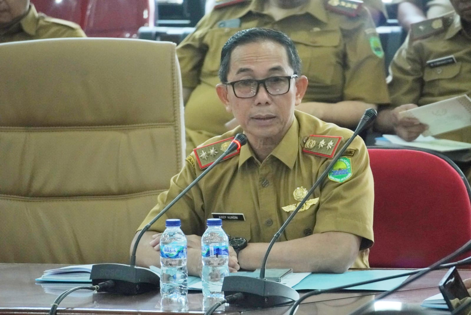 Briefing Staf Pemda, Bahas Isu-Isu Strategis