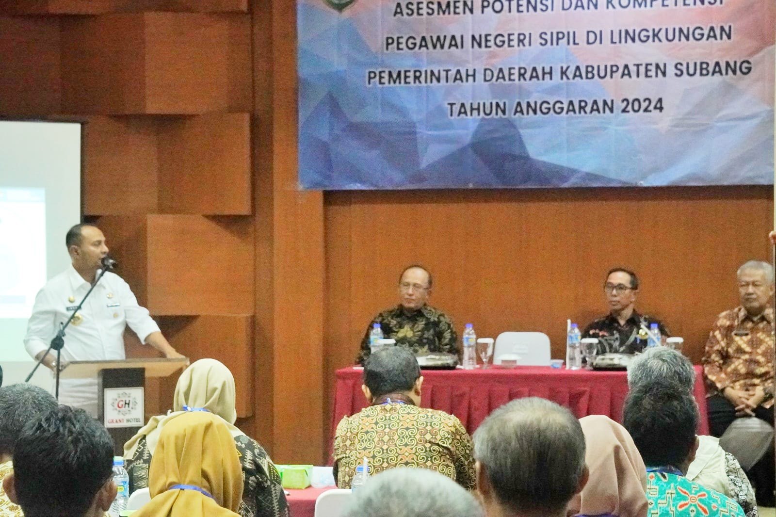 Buka Asesmen ASN Kabupaten Subang, PJ Bupati Subang sebut Asesmen Bentuk Keadilan bagi Pegawai