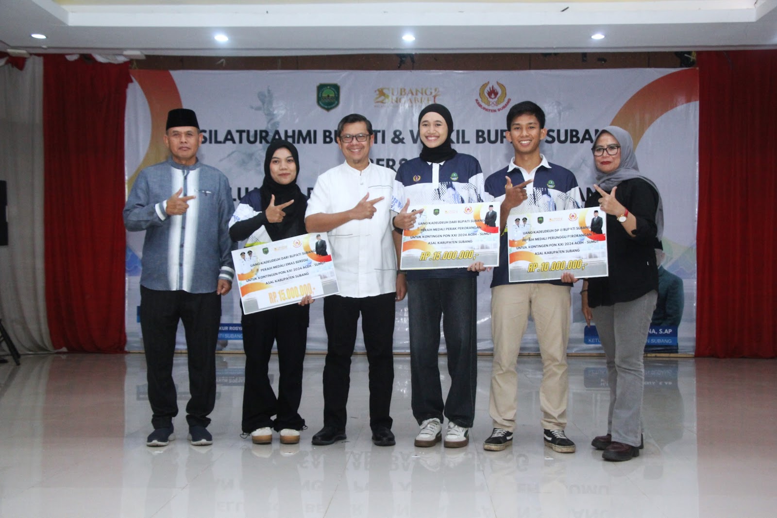 BUKA BERSAMA KONI DAN KONTINGEN PON XXI 2024 ACEH-SUMUT, KANG AKUR: SUBANG PEDULI DUNIA OLAHRAGA