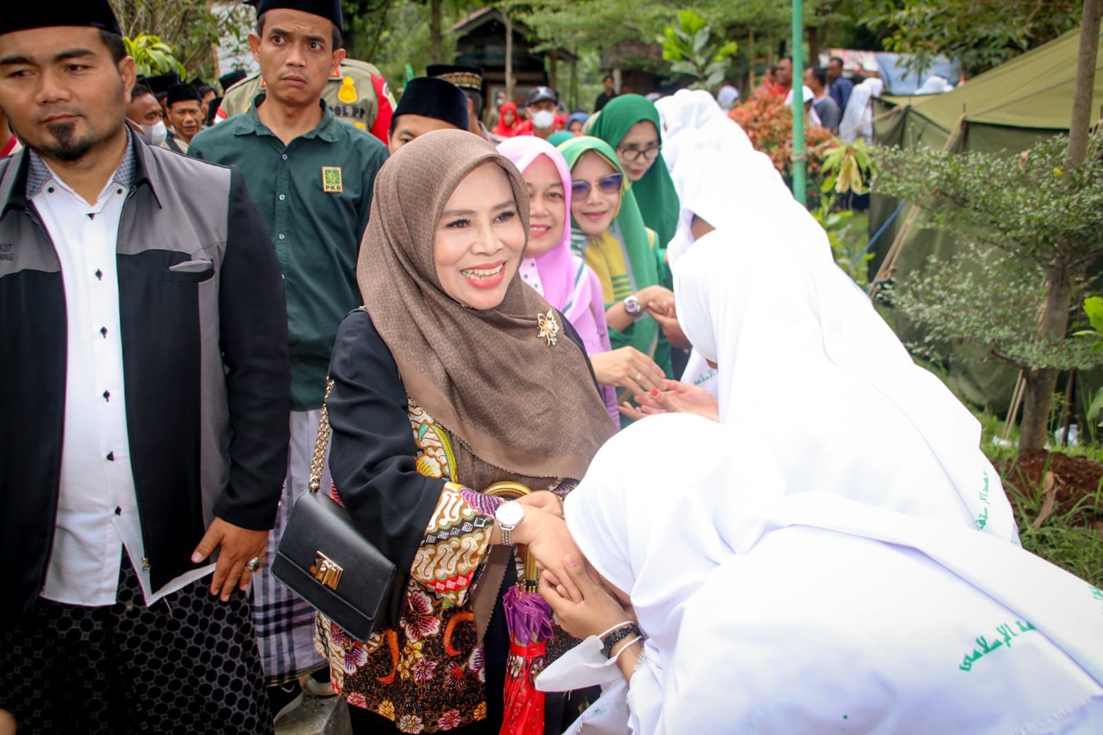 BUKA JAMBORE SANTRI, KANG JIMAT TEKANKAN MASA DEPAN SUBANG ADA DI PUNDAK SANTRI