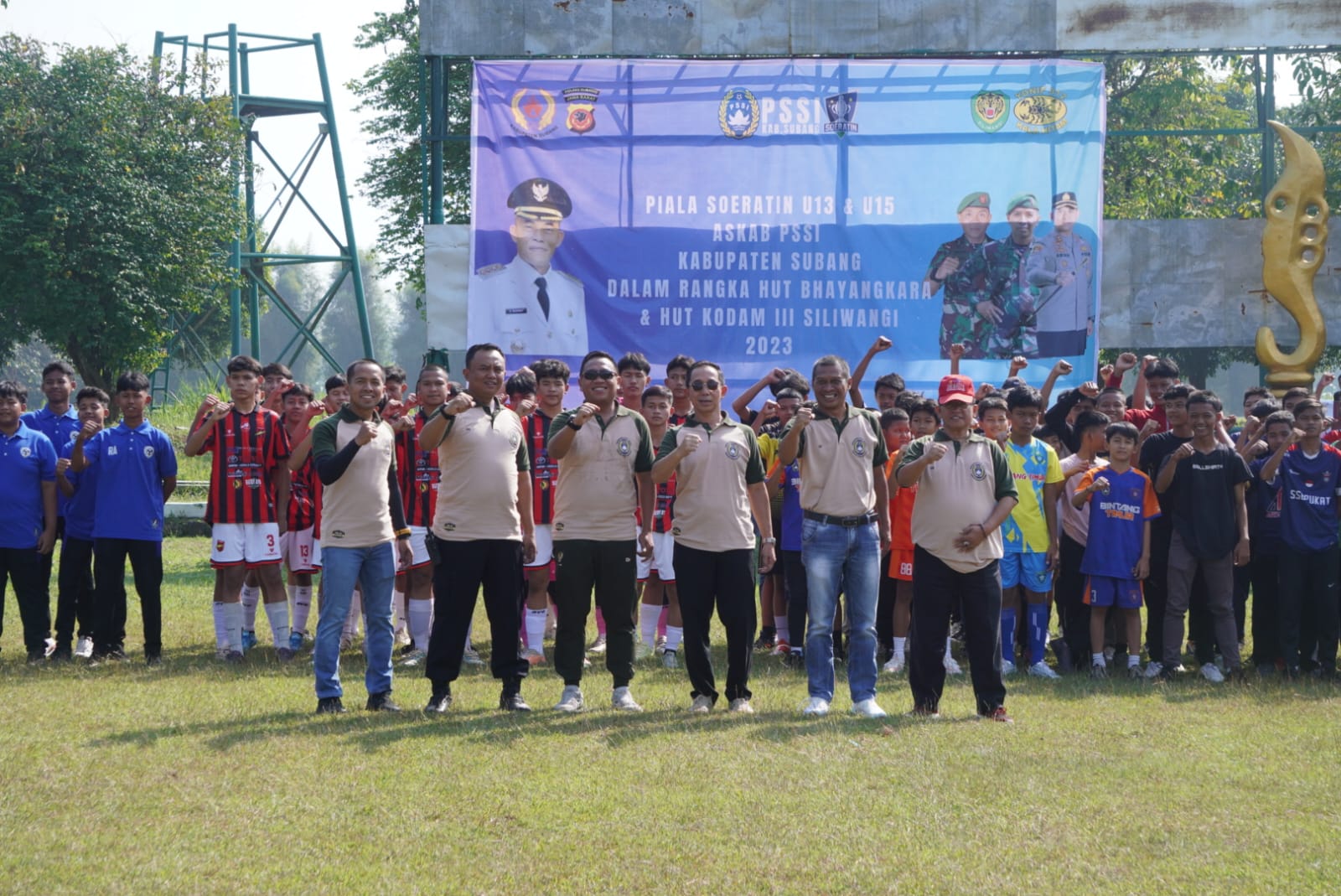 Buka Piala Soeratin, Sekda Subang Berharap  Subang Dapat Menjadi Produsen Pemain Timnas Usia Muda