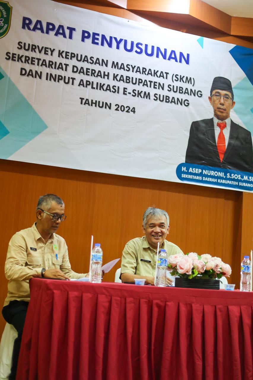 Buka Rapat penyusunan SKM, ASDA 3 tekankan Susun Laporan Tepat Waktu dan Optimal