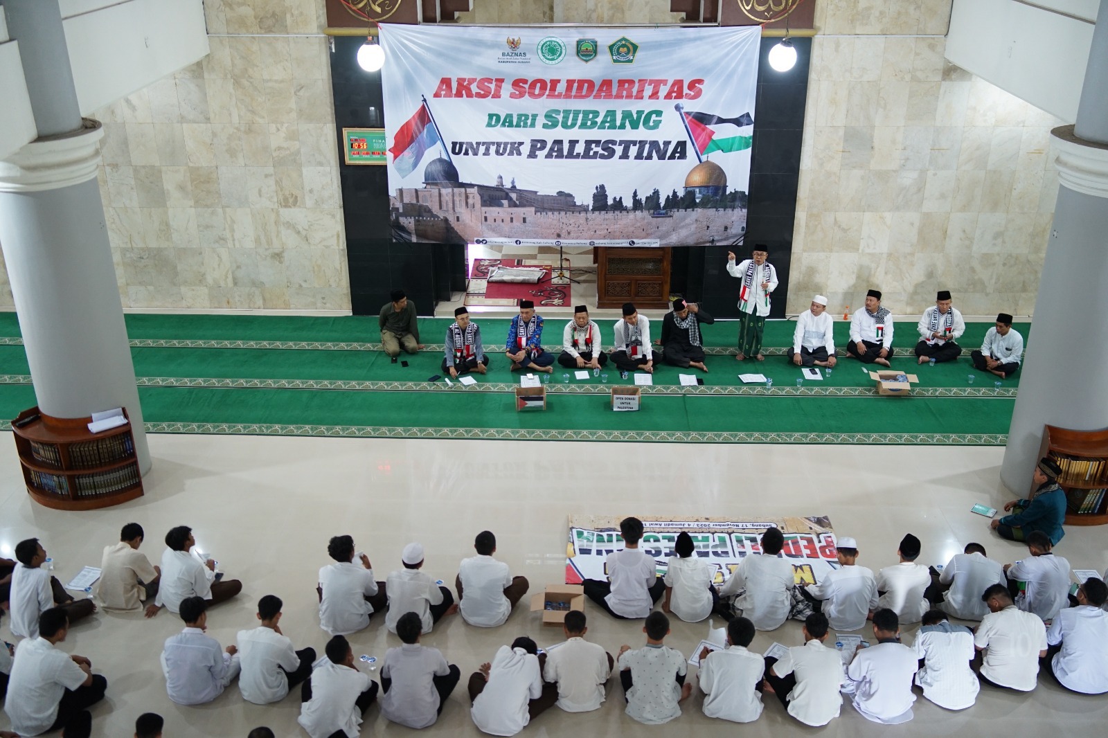Buktikan Gotong Royong Masyarakat Subang, Kemenag bersama Baznas Subang Gelar Acara "Aksi Solidaritas dari Subang untuk Palestina”
