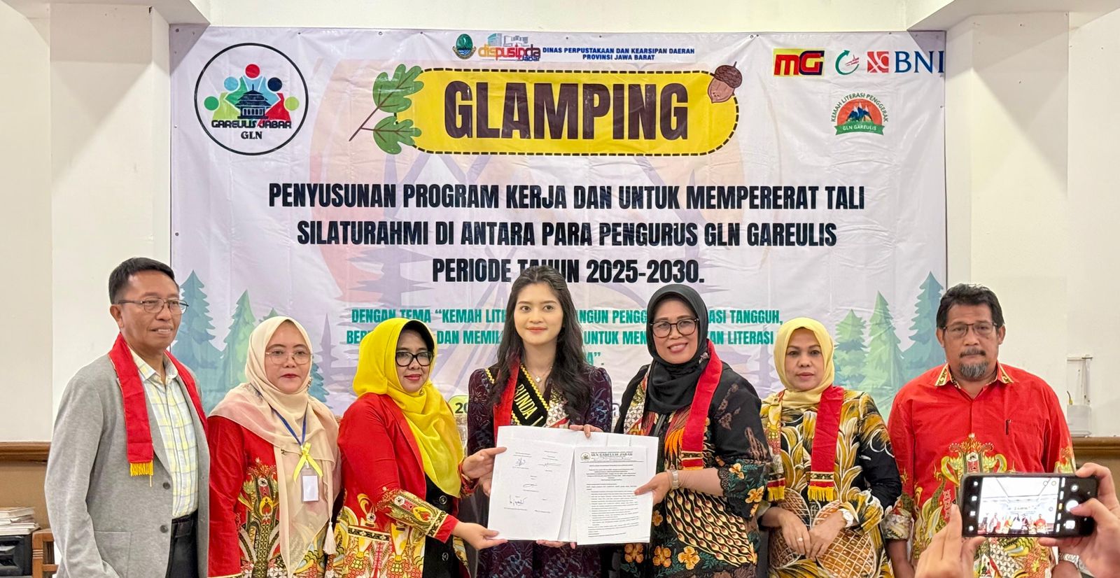BUNDA LITERASI SUBANG HADIRI KEMAH LITERASI GLN GAREULIS 2025, SAMPAIKAN 4 PESAN PENTING UNTUK GERAKAN LITERASI