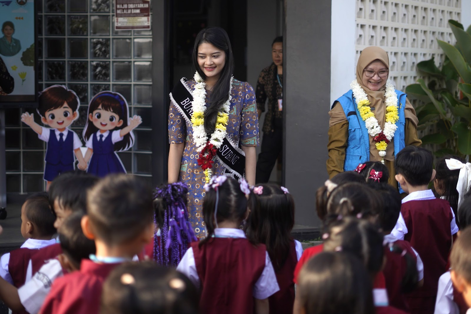 BUNDA PAUD KABUPATEN SUBANG BUKA MPLS TK/PAUD YOS SUDARSO, AJAK SUKSESKAN WAJIB BELAJAR 1 TAHUN PRA SEKOLAH