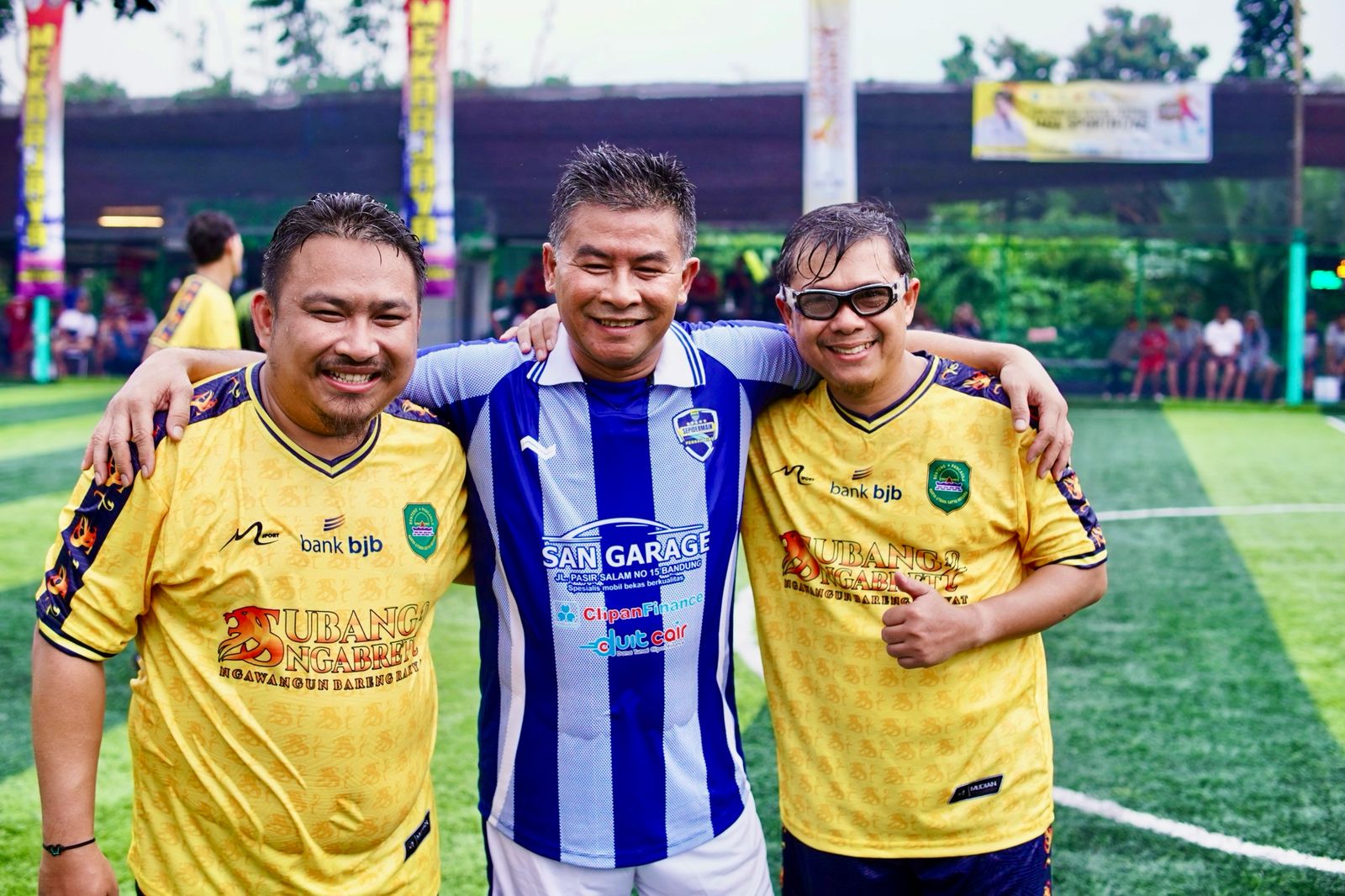 BUPATI SUBANG GELAR FUN FOOTBALL SERU BARENG PERSIB LEGEND & WAGUB JABAR