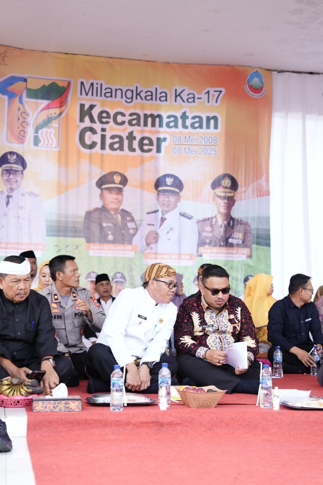 BUPATI SUBANG HADIRI MILANGKALA KECAMATAN CIATER KE-17 TAHUN