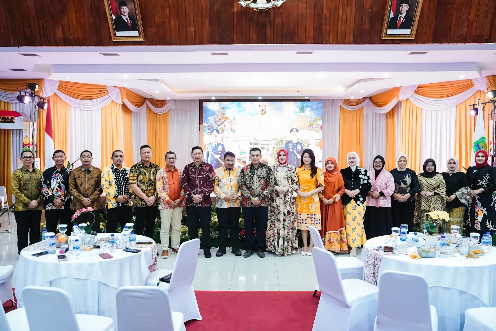 BUPATI SUBANG HADIRI PISAH SAMBUT KAPOLRES SUBANG