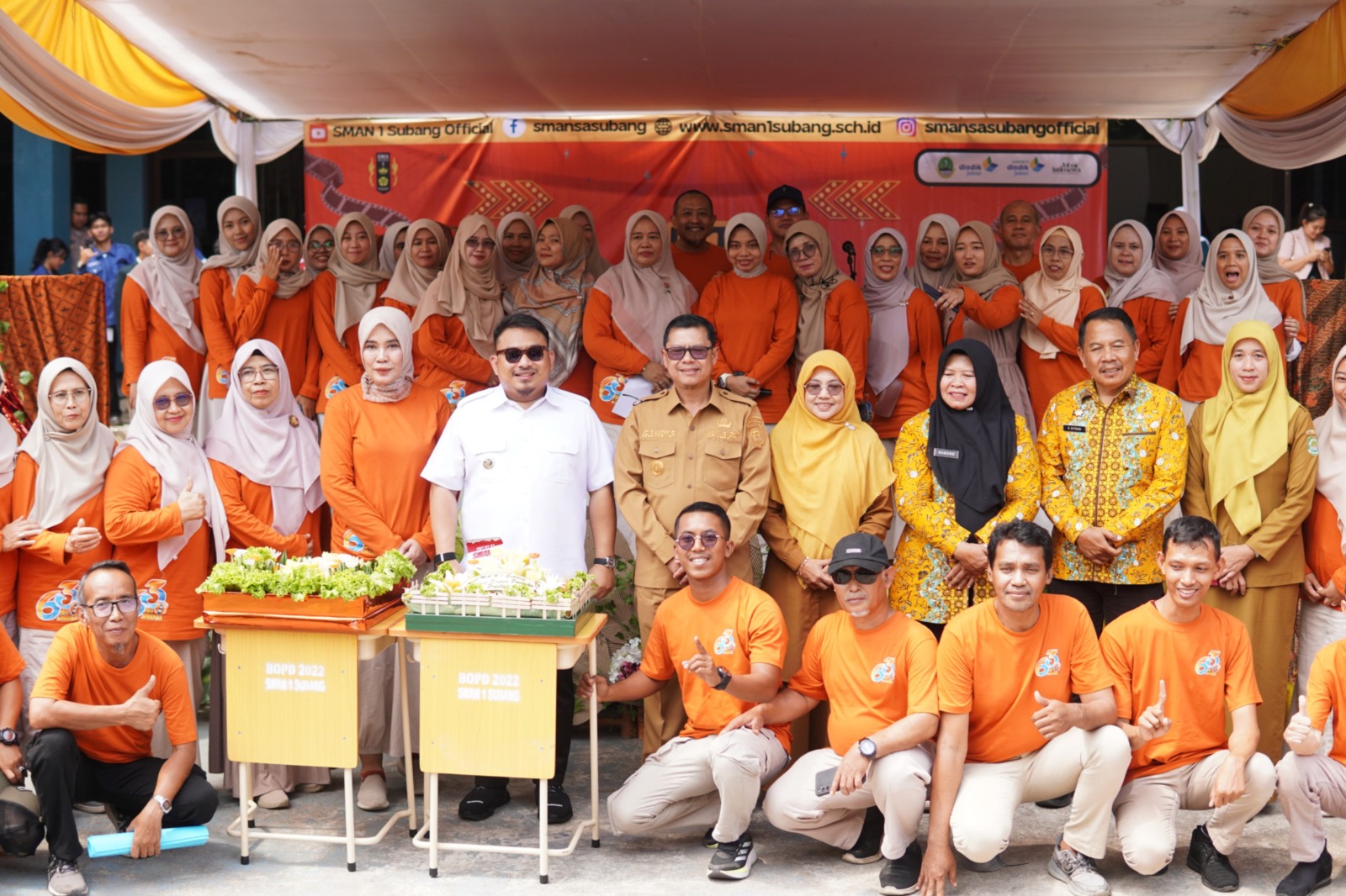 BUPATI SUBANG HADIRI PUNCAK HUT SMAN 1 SUBANG KE-63, AJAK SISWA TERUS BERMIMPI DAN BERKARYA