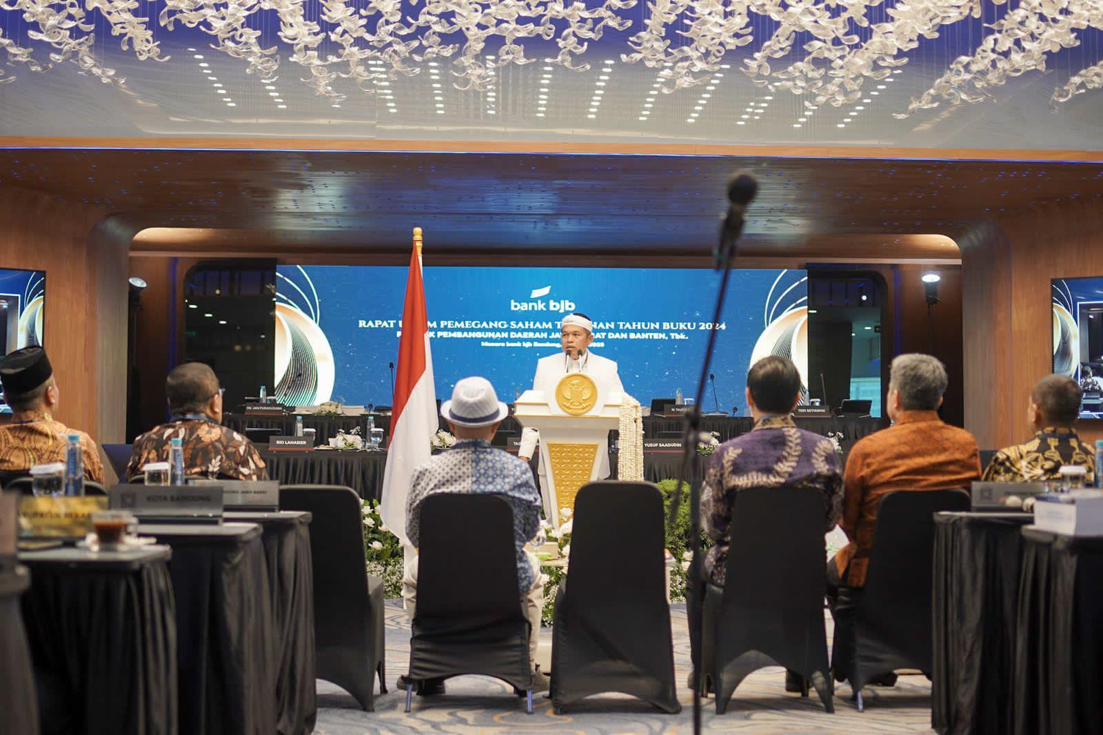 BUPATI SUBANG KANG REY HADIRI RUPS TAHUNAN BANK BJB TAHUN BUKU 2024