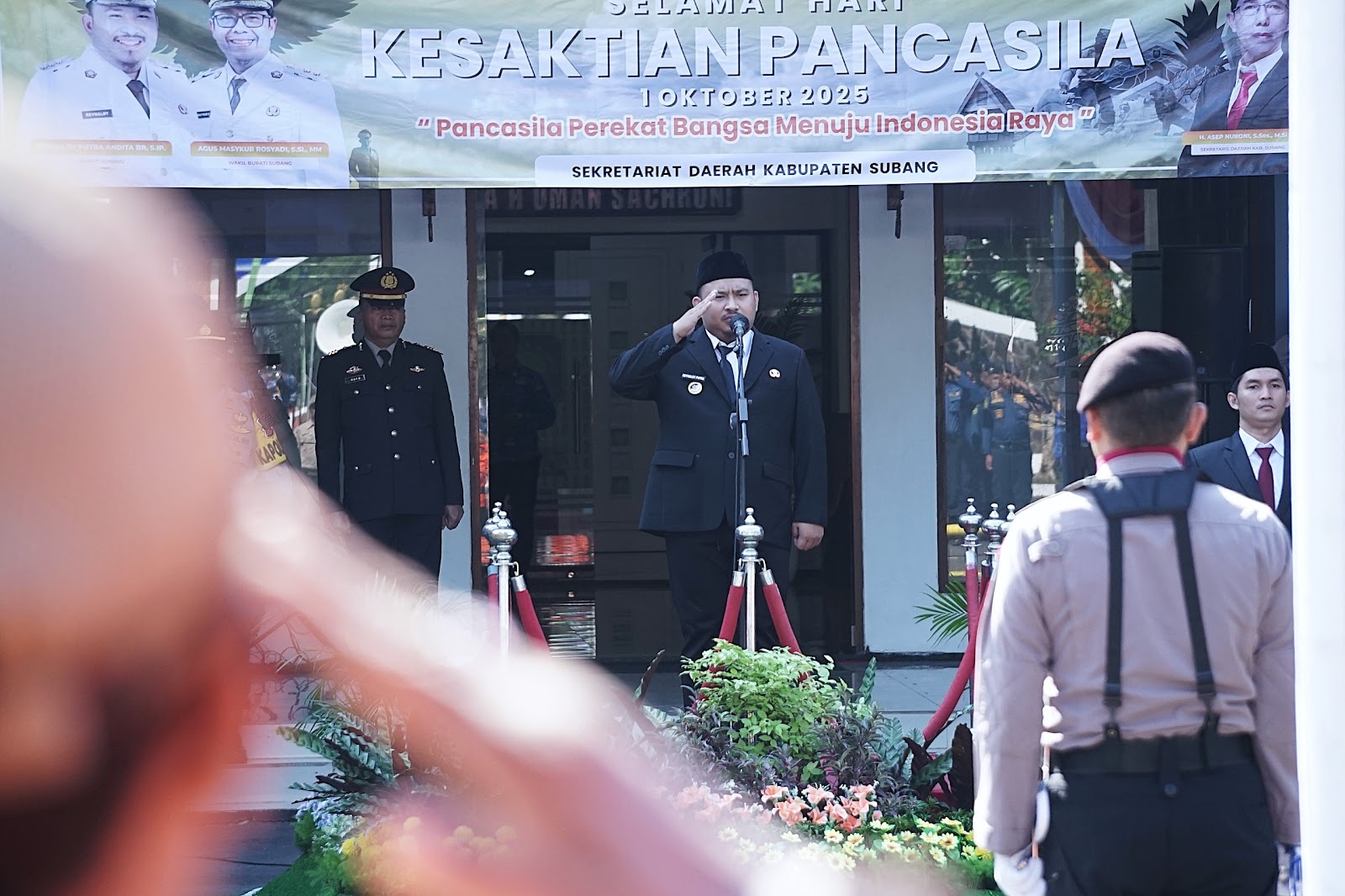 BUPATI SUBANG PIMPIN PERINGATAN HARI KESAKTIAN PANCASILA TAHUN 2025 TINGKAT KABUPATEN SUBANG