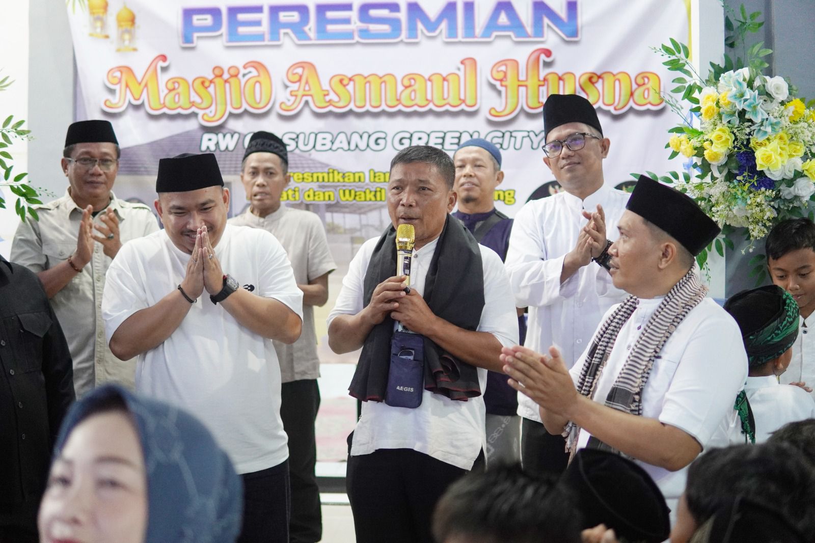 BUPATI SUBANG RESMIKAN MASJID ASMAUL HUSNA DI PERUMAHAN SUBANG GREEN CITY, AJAK MASYARAKAT MAKMURKAN MASJID SETIAP HARI