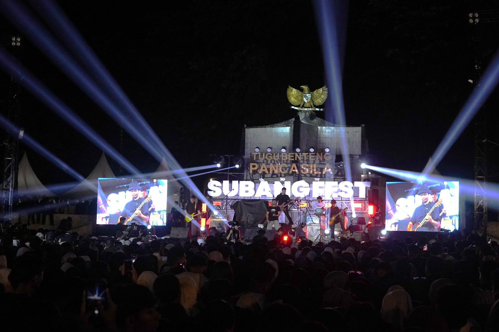 Bupati Subang Reynaldy Putra Andita menghadiri gelaran SubangFest Vol. 9