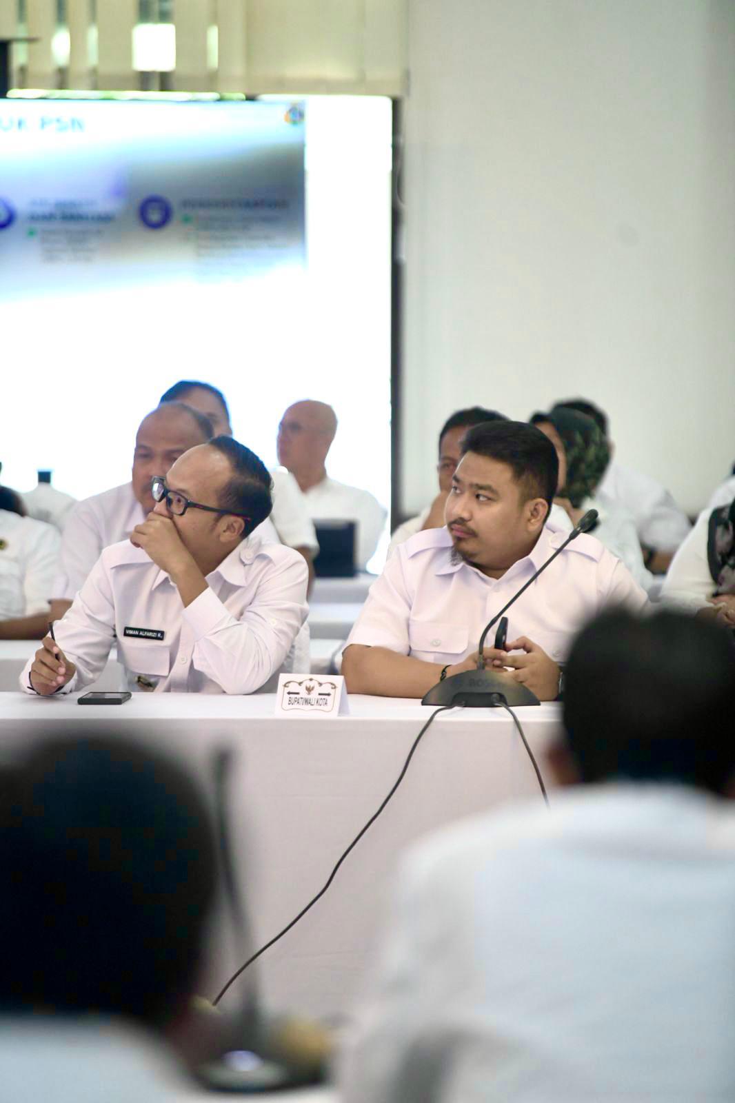 Bupati Subang Reynaldy Putra Hadiri Rakor Evaluasi Tata Ruang Jawa Barat