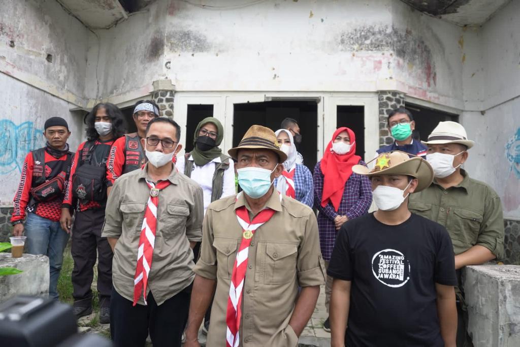 Bupati Subang Tinjau Bangunan Terbengkalai Peninggalan Belanda