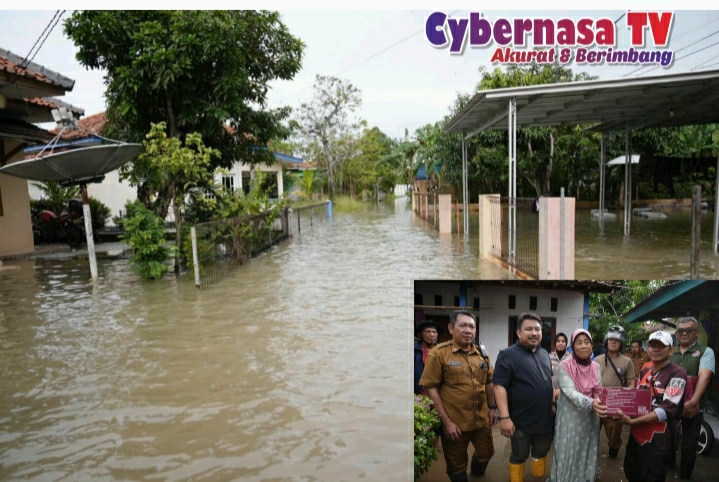 Bupati Subang Tinjau Langsung Banjir Pantura, Pastikan Warga Aman dan Kebutuhan Dasar Terpenuhi