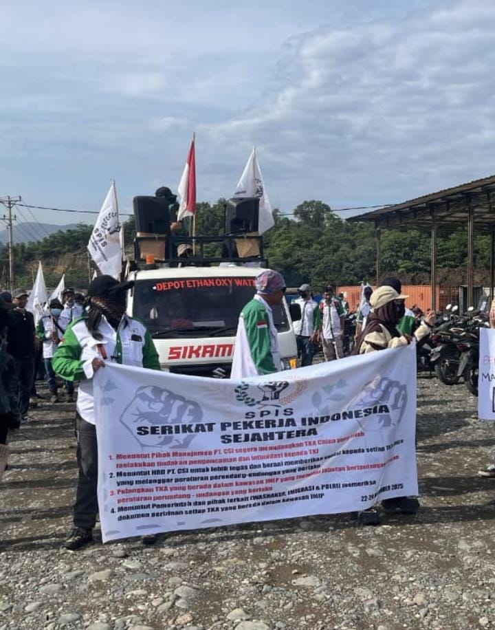 Buruh Desak Pemeriksaan Legalitas Setiap TKA di Kawasan IMIP