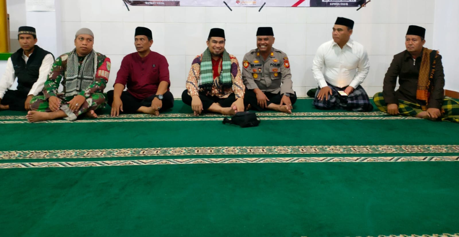 Camat Cisalak laksanakan Giat Program GM3 Yang Ke-7 Di Masjid Al-Ikhlas Desa Gardu Sayang
