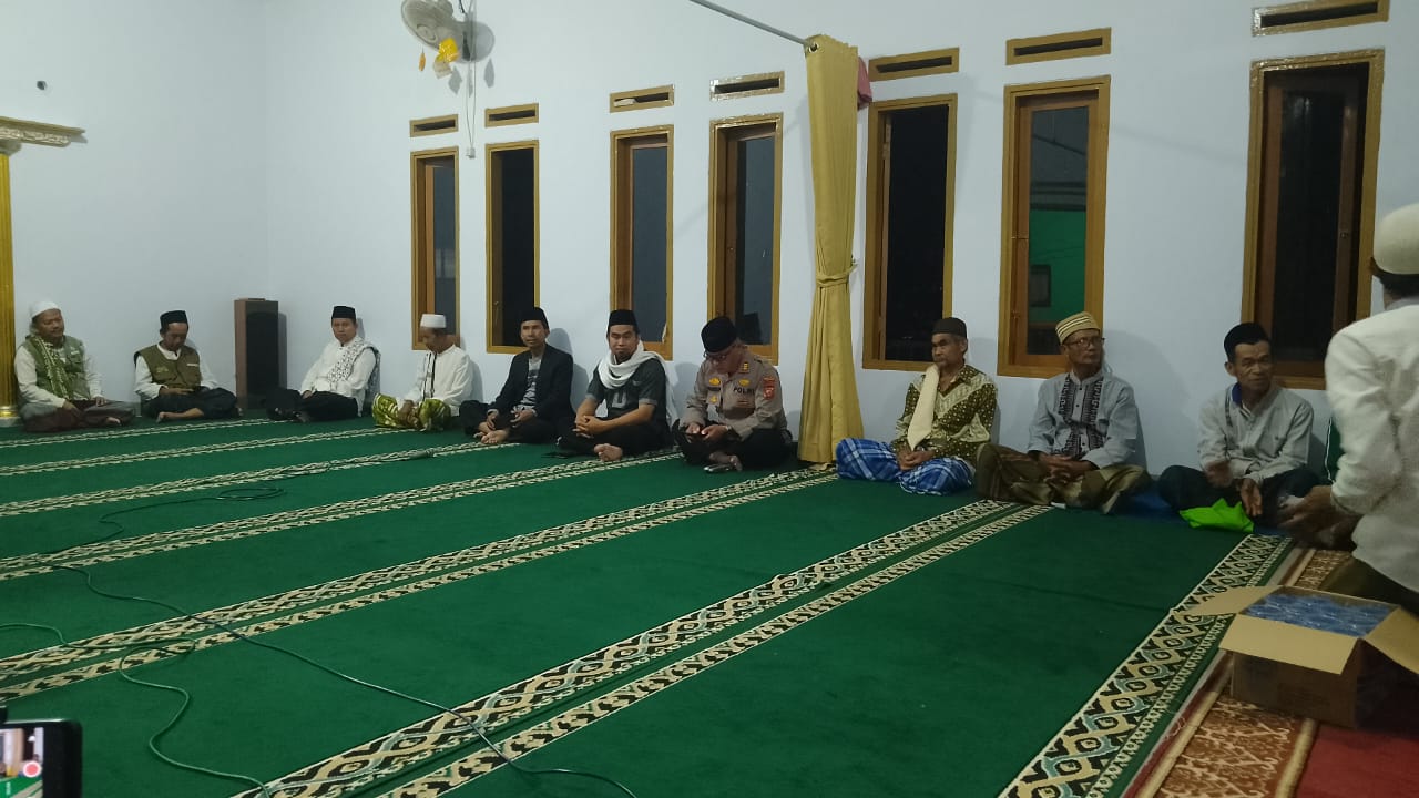 CAMAT CISALAK LAKUKAN PROGRAM GM3 MINGGU KE TIGA DI  MASJID ALBAROKAH DESA CIMANGGU