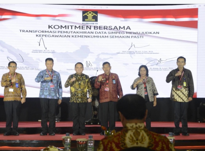 Cara Kemenkumham Bangun Mind Set SDM Sebagai Pelayan Masyarakat