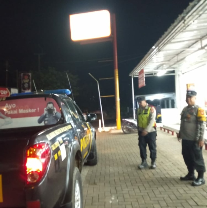 Cegah terjadinya tindak kriminalitas Kanit Sabhara Polsek Tanjungsiang, sambangi toko modern