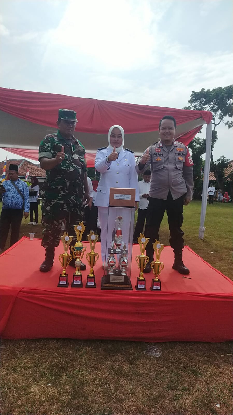 Cisaga Raih Juara Pada Lomba Tingkat Desa Se Kecamatan Cibogo