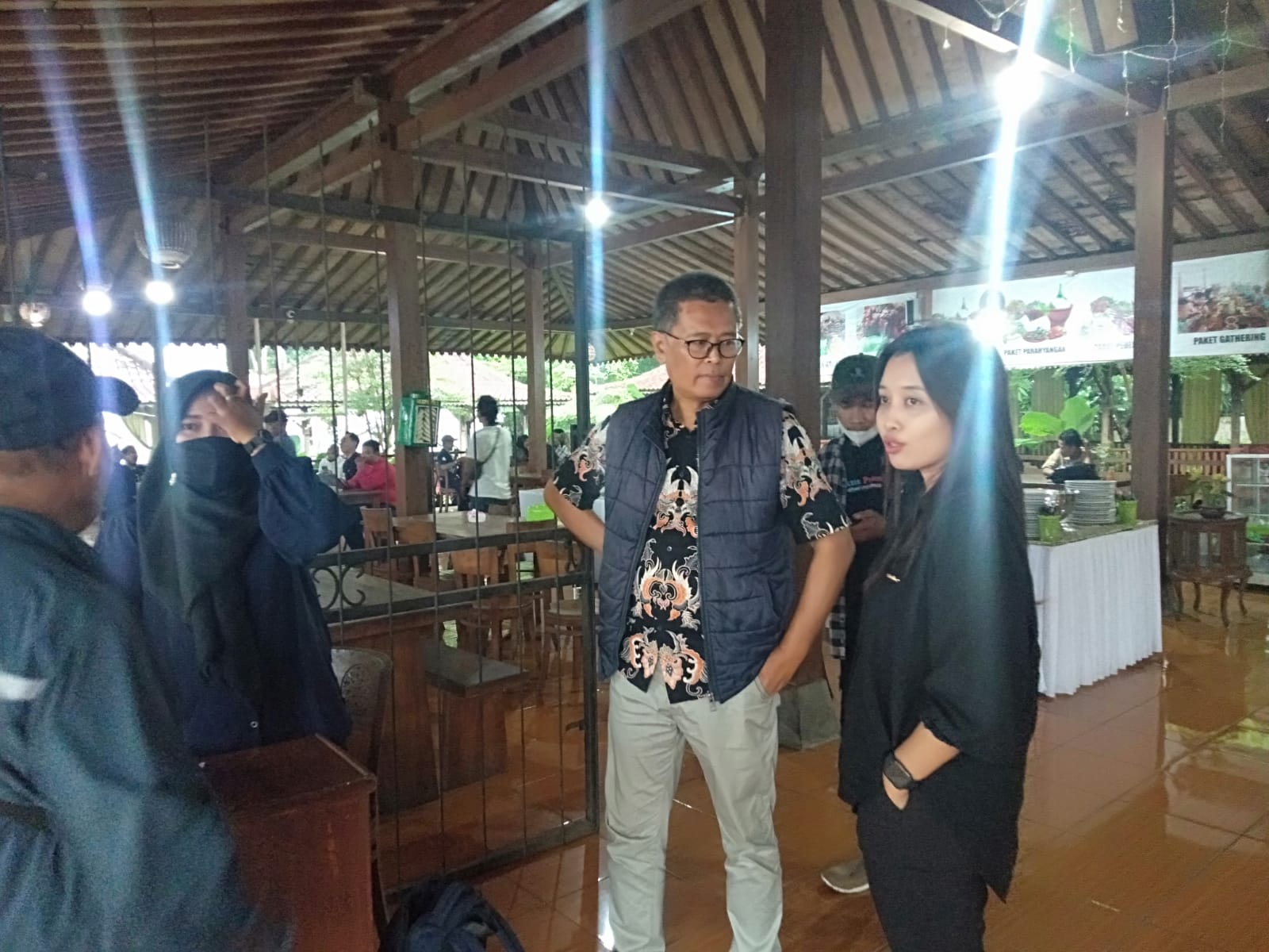 CSR PT. Sari Ater & Resort adakan Bukber bersama Para Awak Media Di Rumah Makan New Pedesaan Rangga Wulung Subang