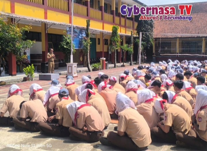 Cybernasa TV : Muspika Kec.Tanjungsiang Kunjungan Ke SMA Negeri 1  Beri Arahan Terkait Bahaya Tawuran Antar  Pelajar