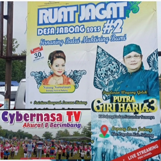 Cybernasa TV : Pemdes Jabong Gelar Senam Sehat,Salah Satu Rangkaian Acara Ruat Jagat 2025