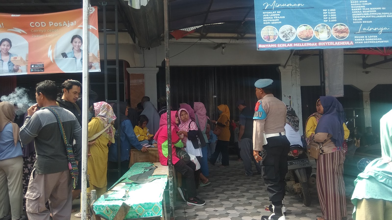 CYBERNASA TV : Penyaluran BPNT Dan PKH Dikecamatan Tanjungsiang Berjalan Lancar Dan Aman Bertempat  Di Kantor Pos Tanjungsiang